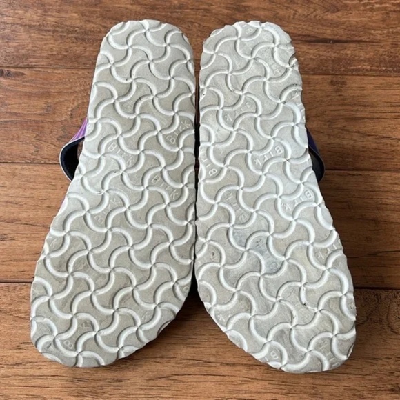 Birkenstock Birki’s Sandals Multicolor Rainbow Stripe Womens Size 5 - Picture 9 of 10